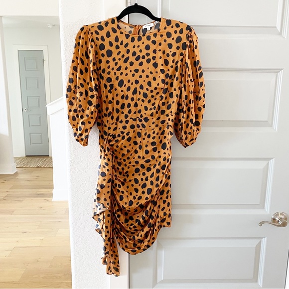 New Rhode Pia Cheetah Dot Dress - Picture 3 of 7